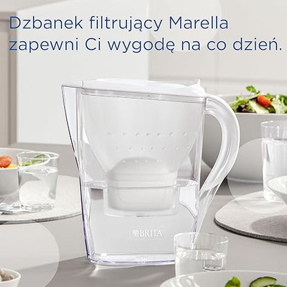Brita Filter jug Marella +3 Maxtra Pro PP White Polypropylene 2.4 L 150 l