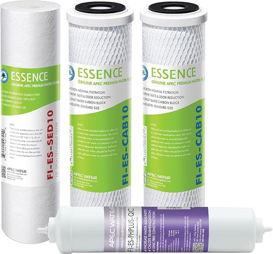 High Capacity Filter Set for Alkaline Reverse Osmosis System (ROES-PH75) and Pocket-Size TDS Water Quality Meter