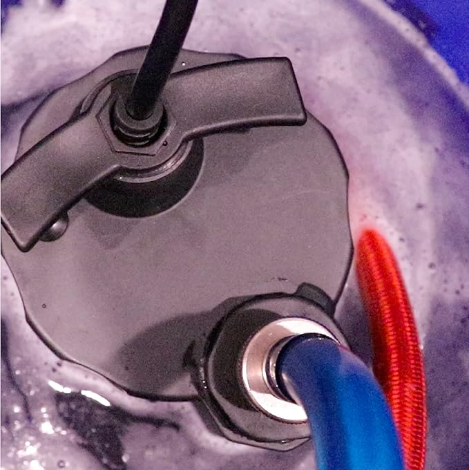 Chromex Tankless Water Heater Flush Kit with 4 Quarts Certified Liquid Descaling Solution and 1/6HP Extra Strength Pump