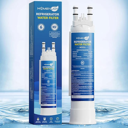 FPPWFU01 Water Filter Replacement For Frigidaire PurePour FPPWFU01 PWF-1, Electrolux EPPWFU01 Water Filter with 2nd Generation Filter Core, 1 Pack