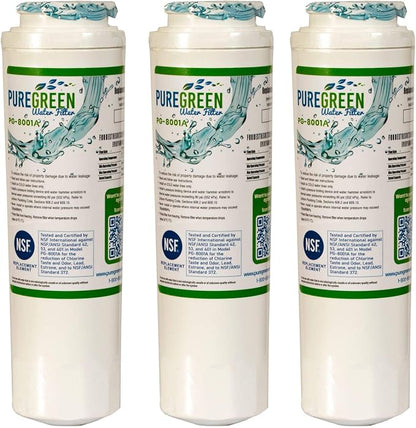 PG-8001 NSF Certified | Maytag UKF8001 UKF8001A Refrigerator Water Filter, | 3 Pack