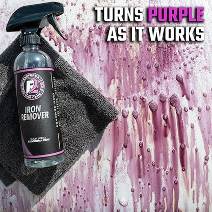 ExoForma Iron Remover - Fast Iron Particle Remover, Prevents Rust | Removes Fallout, Particles & Contaminants, Safe On Paint & Wheels for Car Detailing, 16 oz
