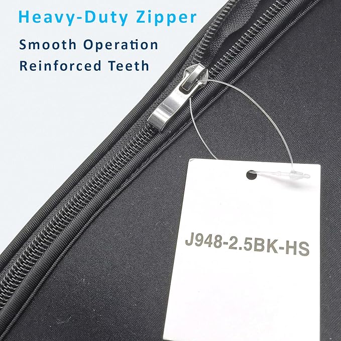 Water Softener Tank Jacket 9x48 Inch – 4mm Insulated Neoprene Cover to Prevent Sweating, Outdoor Water Softener Protector for Basement or Garage, Heavy-Duty Zippered Slip-On Design