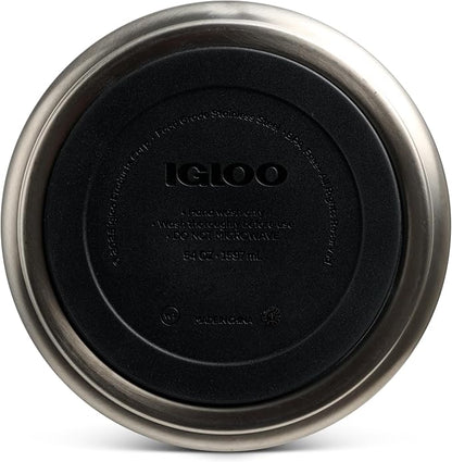 Igloo Rival Fusion 54 Oz Stainless Steel Sport Bottle | Insulated Water Jug | Red Heat