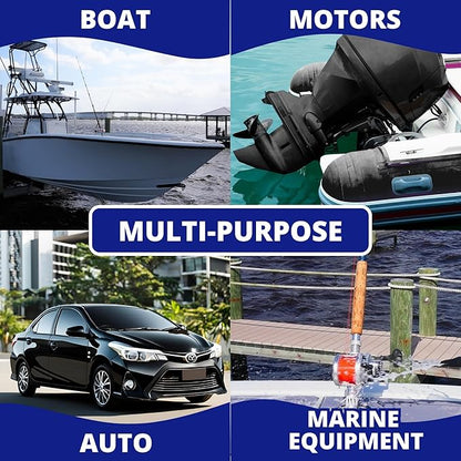 D Vein Salty Dog Salt Cleaner- All-Purpose Salt Remover for Boats, Cars, Houses & More | Eco-Friendly, Safe for All Surfaces | Easy-to-Use Solution for Salt & Grime Removal