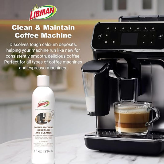 Libman Liquids Coffee Machine Descaler and Cleaner