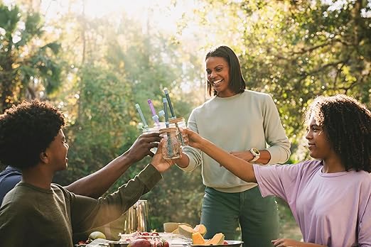 LifeStraw Sip Essential – Lightweight Water Filter Drinking Straw, Removes Bacteria, Parasites and Microplastics, Laguna Teal