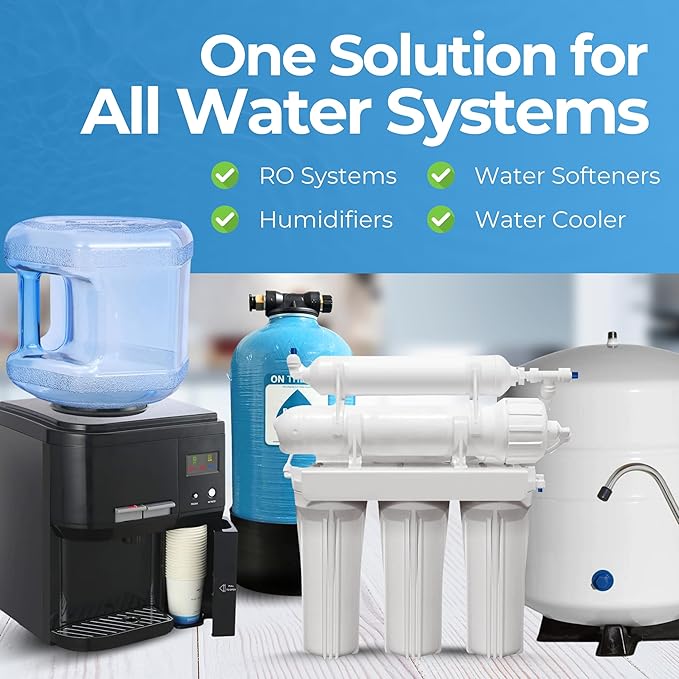 IPW Industries, Inc. - Sani System (SS24N) Liquid Cleaner for Reverse Osmosis (RO) System, Cooler, Whole House Water Softener and Home Improvement