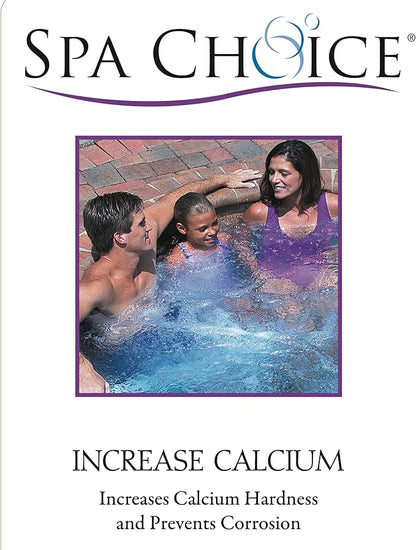 SpaChoice 14-Ounces 2-Pack Premium Increase Calcium, Calcium Hardness Increaser Hot Tub, Made in USA