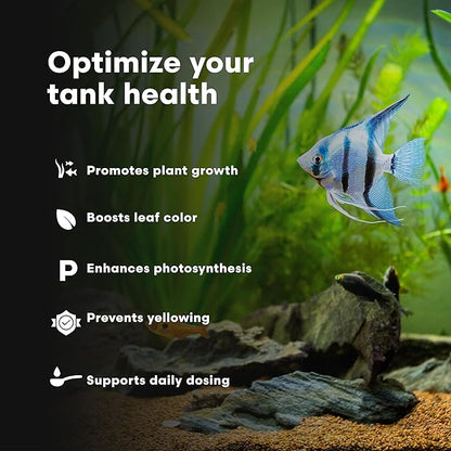 Brightwell Aquatics Florin-Fe Iron Supplement for Planted Aquariums – Dual-Action Iron Source for Plant Growth, Chlorophyll & Vibrant Foliage – Daily Dosing, 20L