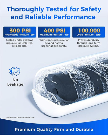 Waterdrop Plus 5231JA2002A NSF 401&53 Refrigerator Water Filter | Reduce PFAS, Replacement for LG® LT500P®, ADQ72910911, ADQ72910901, Kenmore® 9890, GEN11042FR-08, 46-9890, LFX25974ST