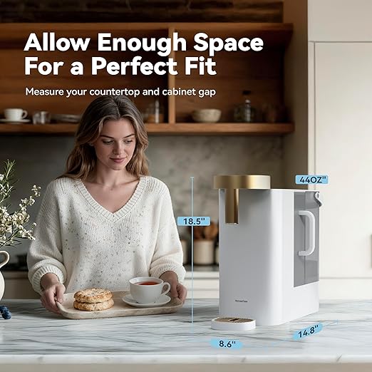 F40 SE Reverse Osmosis Water Filter Countertop with UV, Natural Remineralization,10-Stage RO Filtrations, 4:1 Pure to Drain, pH9 Alkaline Water Purifier,BPA Free,NSF/ANSI/UL/FDA