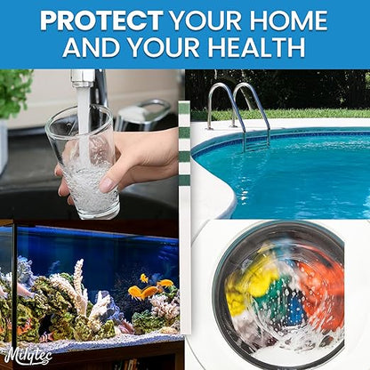 Water Hardness Test Kit 150 Strips – Accurate Water Hardness Test Strips for Home, Pool, Spa, Softener, Drinking Water – Easy-to-Use Hard Water Calcium Testing Strips