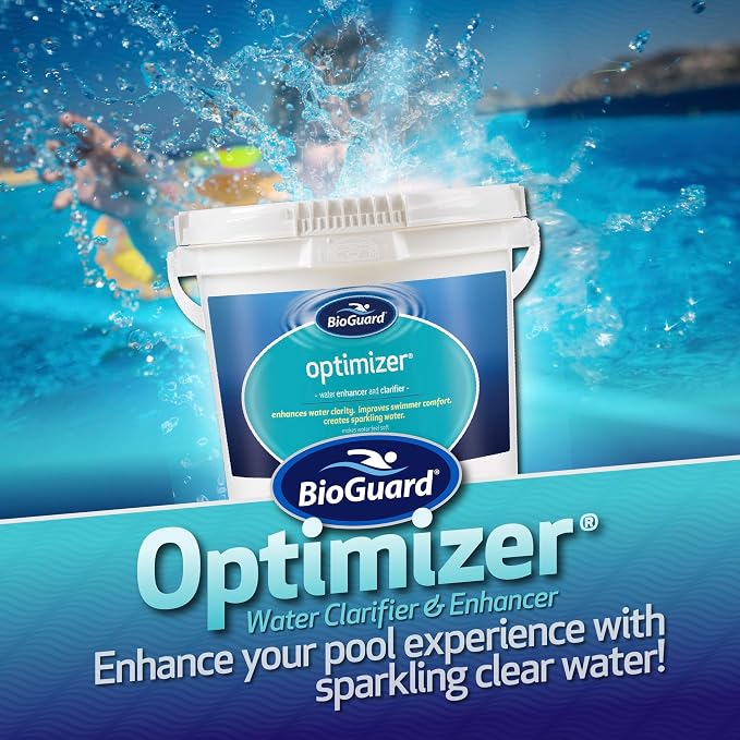 BioGuard Optimizer Pool Water Enhancer and Clarifier, 20 lb, Single Pack | Creates Soft and Sparkling Water, Improves Overall Water Quality