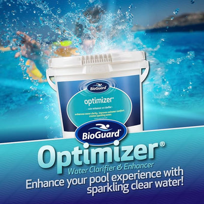 BioGuard Optimizer Pool Water Enhancer and Clarifier, 20 lb, Single Pack | Creates Soft and Sparkling Water, Improves Overall Water Quality