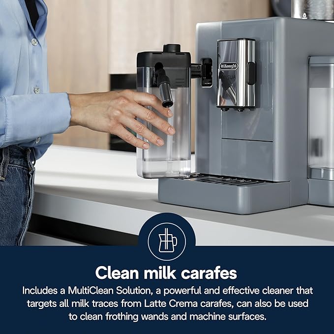 De'Longhi Coffee Care Kit, Essential Coffee Machine Maintenance Products, Suitable for Machines with filters, DLSC306, Black