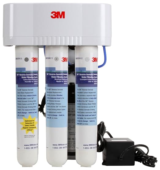 3M Aqua-Pure Under Sink Reverse Osmosis Water Filter System 3MRO501,98088