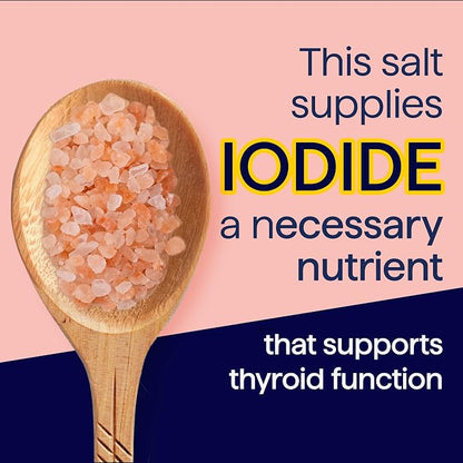 Morton Iodized Himalayan Pink Coarse Salt 1lb., Resealable Pouch