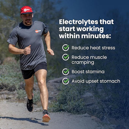 SaltStick Electrolyte FastChews - 120 Green Apple Resealable Chewable Electrolyte Tablets for Hydration, Salt Tablets for Running - 120 Tablets