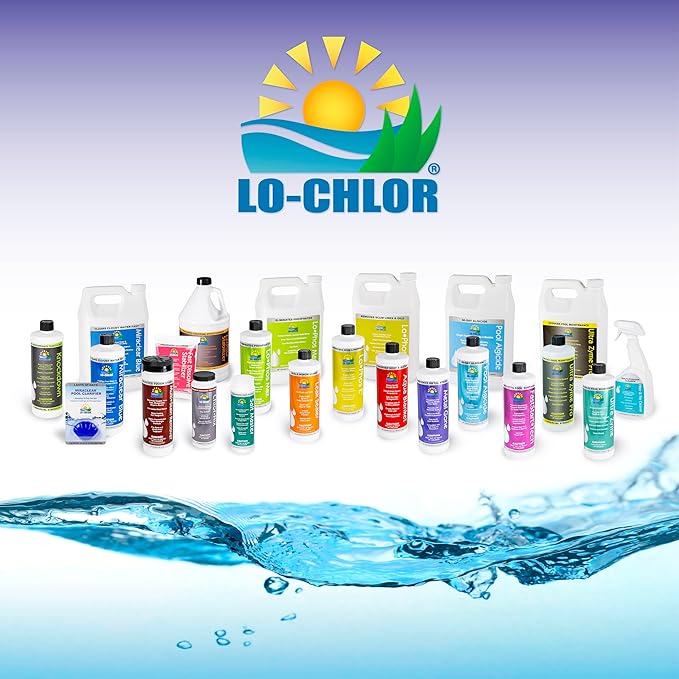 Lo-Chlor Salt Master – Salt Water Pool Chemical Enhancer – Improves Water Clarity, Controls pH & Phosphates, Prevents Scale Build-Up – Extends Salt Cell Life – Fast-Acting & Safe – 1 LB