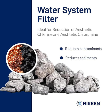 Nikken PiMag Aqua Pour Mineral Stones 1386 - Replacement for PiMag Aqua Pour System 1360 - Perfect for Reduction of Aesthetic Chlorine and Aesthetic Chloramine
