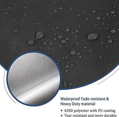 Universal Water Softener Cover - Fits 55"H x 30"W x 16"D Softeners One-Piece Design with Full-Length Nylon buckle Straps Weatherproof Fleck/GE/Kenmore Compatible