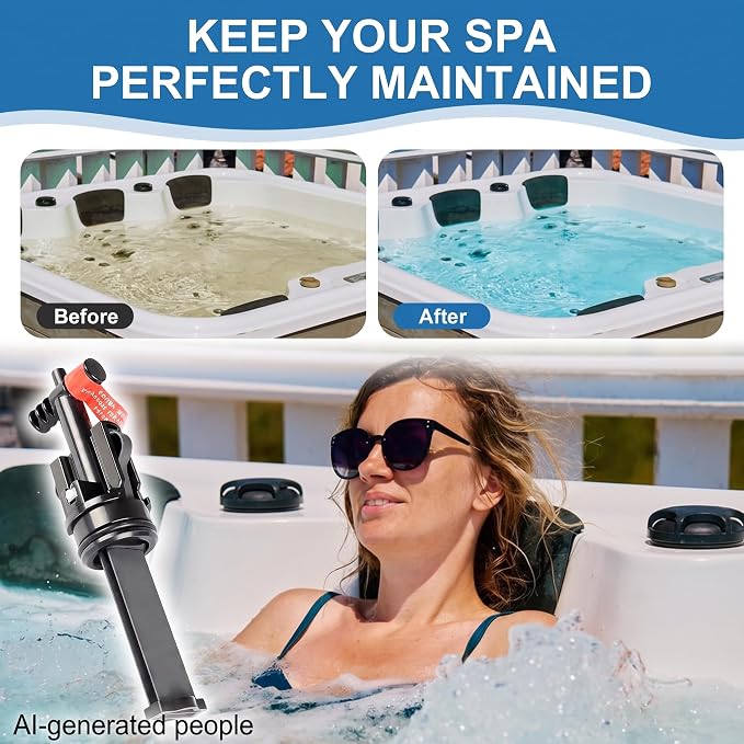 PakaLife Salt System Cartridge 3-Pack, for Freshwater Spa Salt Maintenance, Keeps Water Fresh & Clear, Salt Water Hot Tub & Hot Tub Salt, Fits 2026+ Hot Spring Highlife & Limelight
