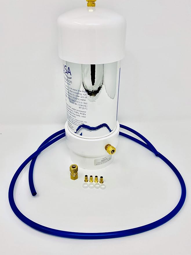 5-Stage Under Sink Counter Water Filter System (25,000 Gallon Rated) - NSA 100S and 100X Replacement Made in USA by USA Filtration