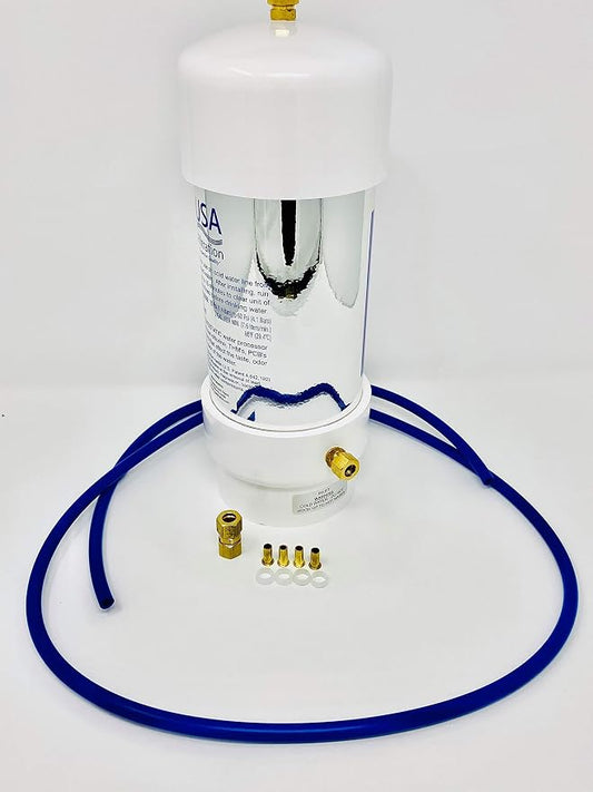 5-Stage Under Sink Counter Water Filter System (25,000 Gallon Rated) - NSA 100S and 100X Replacement Made in USA by USA Filtration