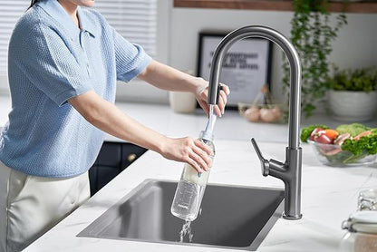 PHILIPS ADD907P2 Glass Bottles 2-Pack, 16.9oz, Compatible with ADD5930BK/37 Water Filter, Leakproof for Travel and Refrigeration, Not for Soda Machines
