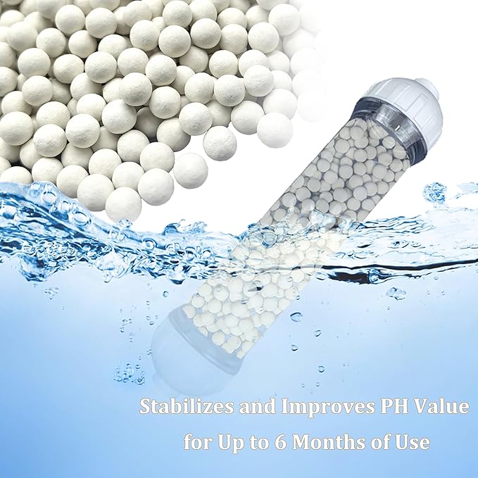 Condensate Neutralizer, 6.6lb Condensate Neutralizes Pellets Refill 7-8mm Water Heater Condensate Neutralizer Media Filter
