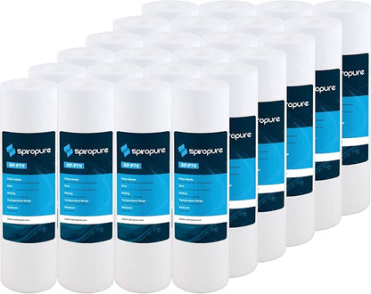 SpiroPure SP-P75 10x2.5 75 Micron Spun Sediment Water Filter (Case of 24)