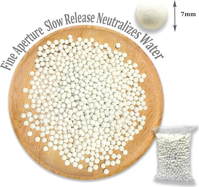 Condensate Neutralizer, 6.6lb Condensate Neutralizes Pellets Refill 7-8mm Water Heater Condensate Neutralizer Media Filter