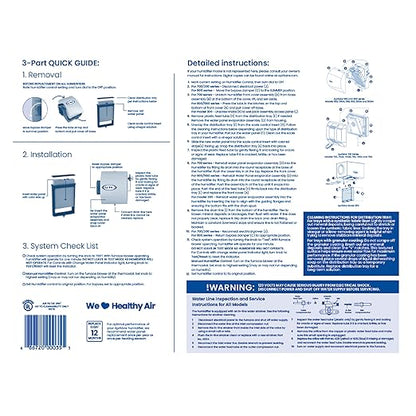 AprilAire 35 Water Panel Humidifier Filter Replacement for AprilAire Whole-House Humidifier Models 300, 350, 360, 560, 560A, 568, 600, 600A, 600M, 700, 700A, 700M, 760, 760A, 768 (Pack of 4)