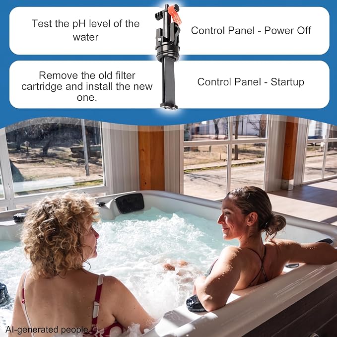 PakaLife Salt System Cartridge 3-Pack, for Freshwater Spa Salt Maintenance, Keeps Water Fresh & Clear, Salt Water Hot Tub & Hot Tub Salt, Fits 2026+ Hot Spring Highlife & Limelight