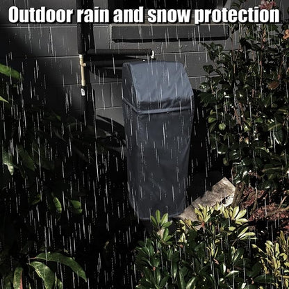 Water Softener Cover for WHES30E/WHES40E Grain Softener, Openable top Easy to use Removal-free installation for UV Dust protection of Water Softener Housings Outdoor or indoor (Grey)