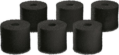 OASE Indoor Aquatics Carbon Pre-Filter Foam Set of 6 for The Biomaster, Black