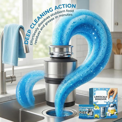Kettle Descaler Tablet 20 Pack, Kettle Cleaner with Efficient Citric Acid, Removes Hard Water Buildup, Limescale Remover Tablet for Kettles, Coffee Machines & Shower Heads