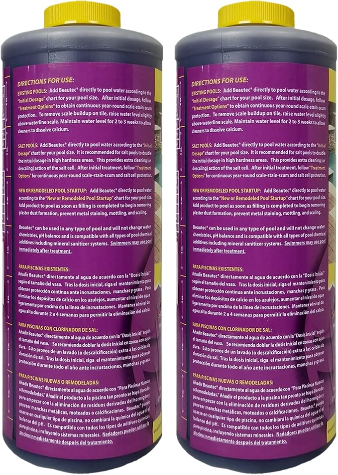 EASYCARE Beautec Scale Remover & Salt Cell Cleaner (32 Fl. Oz 2-Pack)