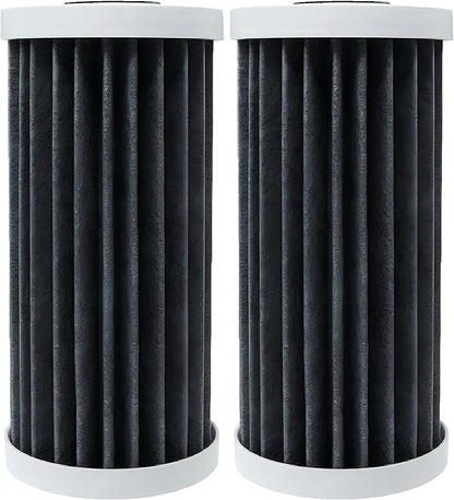 EcoPure EPW4F Premium FACT Universal Whole Home Water Filter - Innovative Product - Better Filtration and Longer Life Versus Most Whole Home Water Filters (Pack of 2)