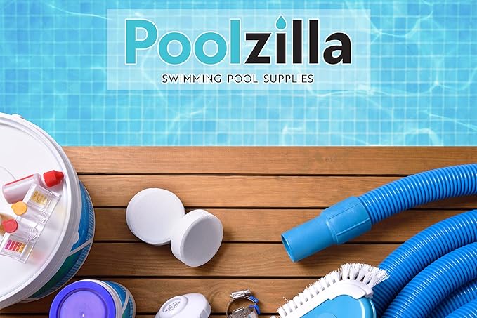 Poolzilla 1 Quart Bottle of Stain & Scale, Removes Iron, Copper & Other Metals, Prevents Staining