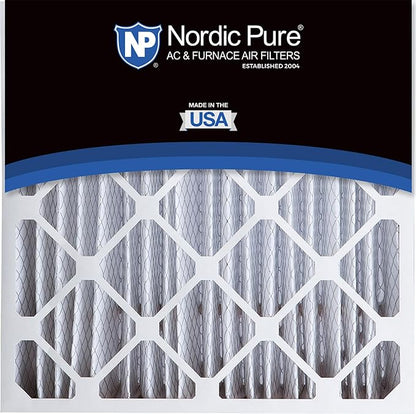 Nordic Pure 20x20x5 (Actual Size: 19 5/8 x 19 7/8 x 4 3/8) Honeywell/Lennox Replacement MERV 8 Air Filters 2 Pack