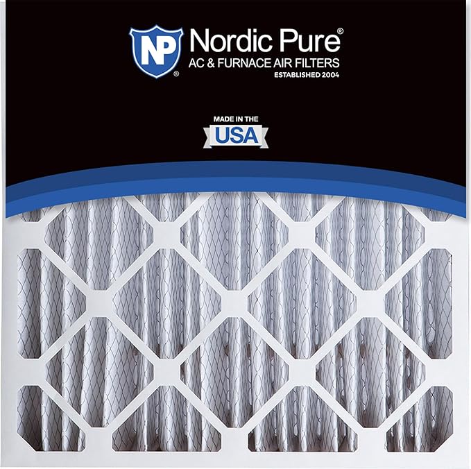 Nordic Pure 20x20x5 (Actual Size: 19 5/8 x 19 7/8 x 4 3/8) Honeywell/Lennox Replacement MERV 10 Air Filter 1 Pack