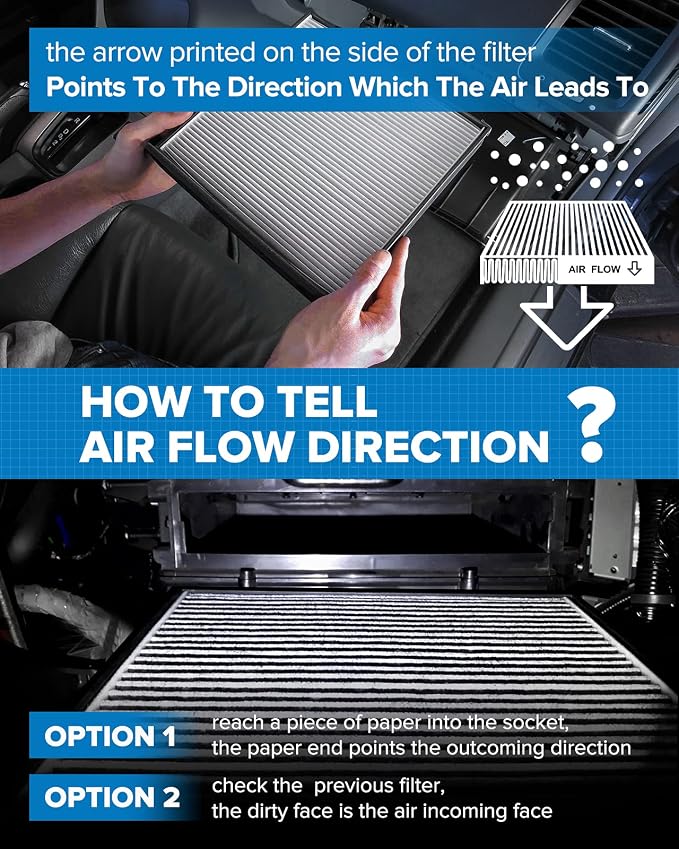 PHILTOP HEPA Cabin Air Filter w/Activated Carbon, Compatible with CF10285 Toyota RAV4, Camry, Corolla, Highlander, Prius, Sienna, 4Runner, Tundra, Yaris, Avalon, Prius V, Venza, Matrix, Prius C