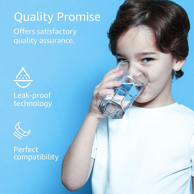 AQUA CREST ADQ36006101 Water Filter, Replacement for LG® LT700P®, 3 Pack | Replacement for Kenmore® 9690, 46-9690, ADQ36006102, LFXS30766S, HDX FML-3, RFC1200A, PL-500 Refrigerator Water Filter