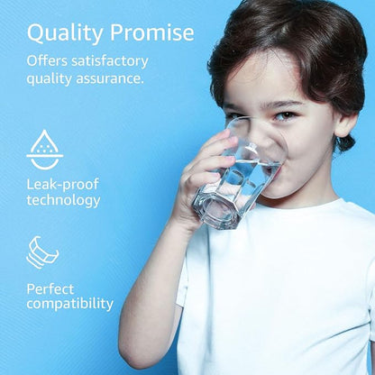 AQUA CREST ADQ36006101 Water Filter, Replacement for LG® LT700P®, 3 Pack | Replacement for Kenmore® 9690, 46-9690, ADQ36006102, LFXS30766S, HDX FML-3, RFC1200A, PL-500 Refrigerator Water Filter