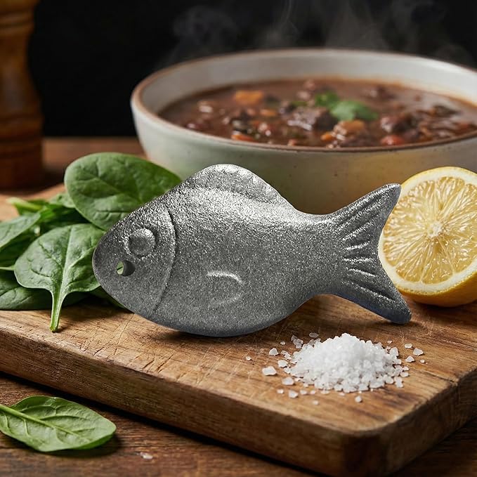 Iron Fish for Cooking - Natural Iron Source for Iron Deficiency Support - Reusable Supplement Alternative for Vegans, Pregnancy & Women