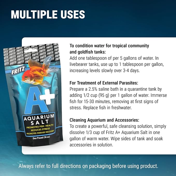 Fritz Aquatics A+ Aquarium Salt