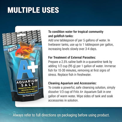 Fritz Aquatics A+ Aquarium Salt