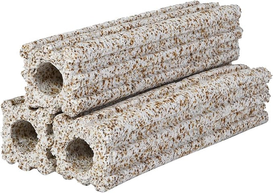 ALEGI Ceramic Bio Filter Media, Porous Media Filter Media for Sump Tank, Pond, Aquarium Fish Tank (Large 24 pcs)